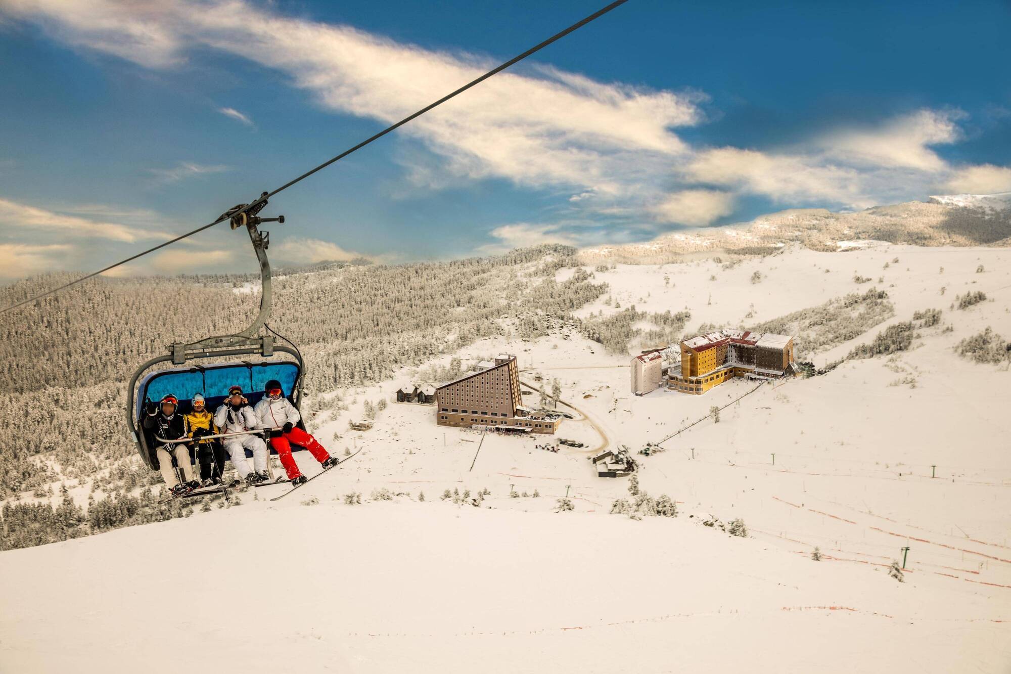 Dorukkaya Ski & Mountain Resort ボル エクステリア 写真